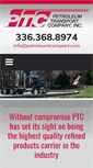 Mobile Screenshot of petroleumtransport.com